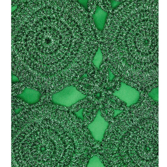 **SOLD** Beautiful halter neck tie metallic green dress! - Picture 7 of 7